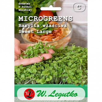 Microgreen - Basilikum Sweet Large interface.image 1